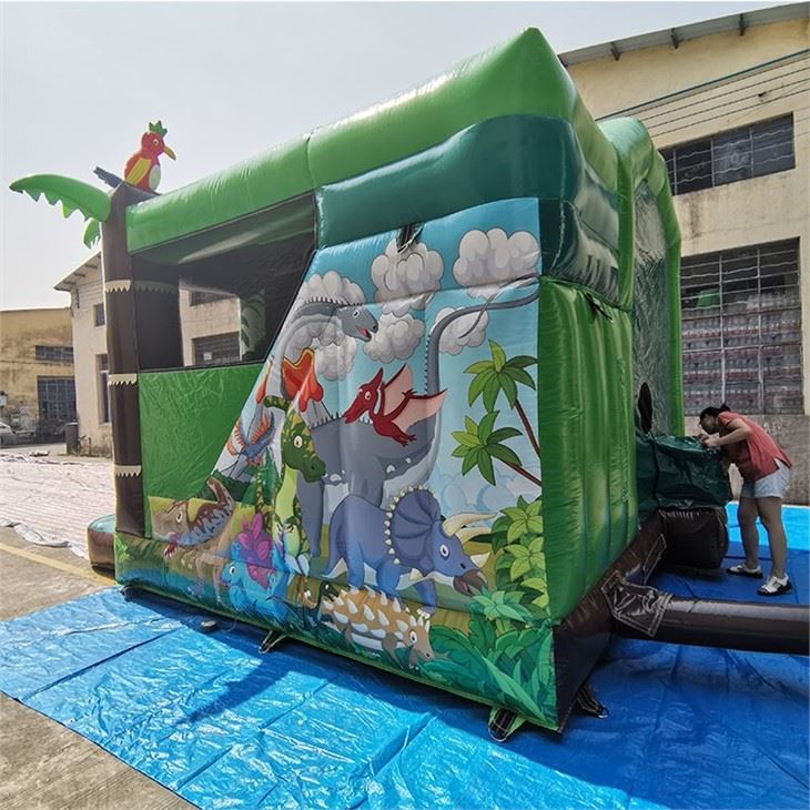Dinosaur Park Inflatable Castle